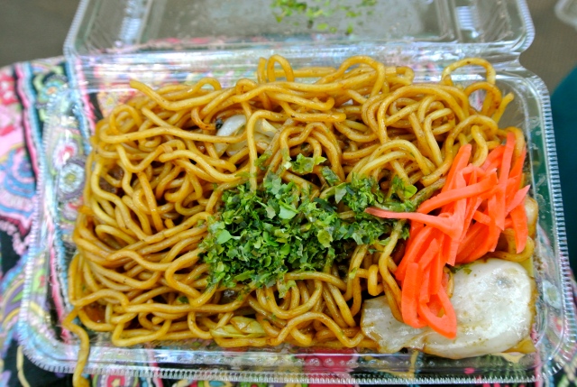Traditional yakisoba, from a festival in Minato-ku, Tokyo.